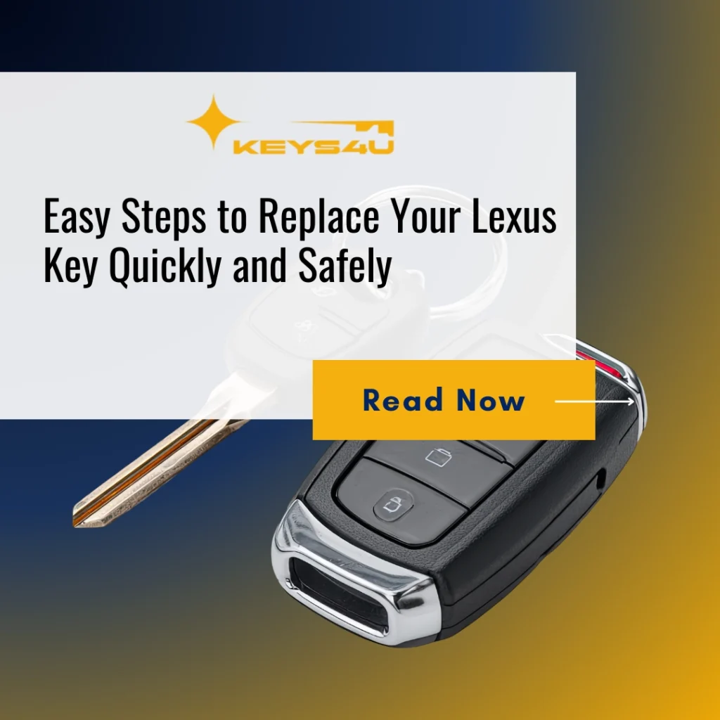Easy Steps to Replace Your Lexus Key Quickly and Safely