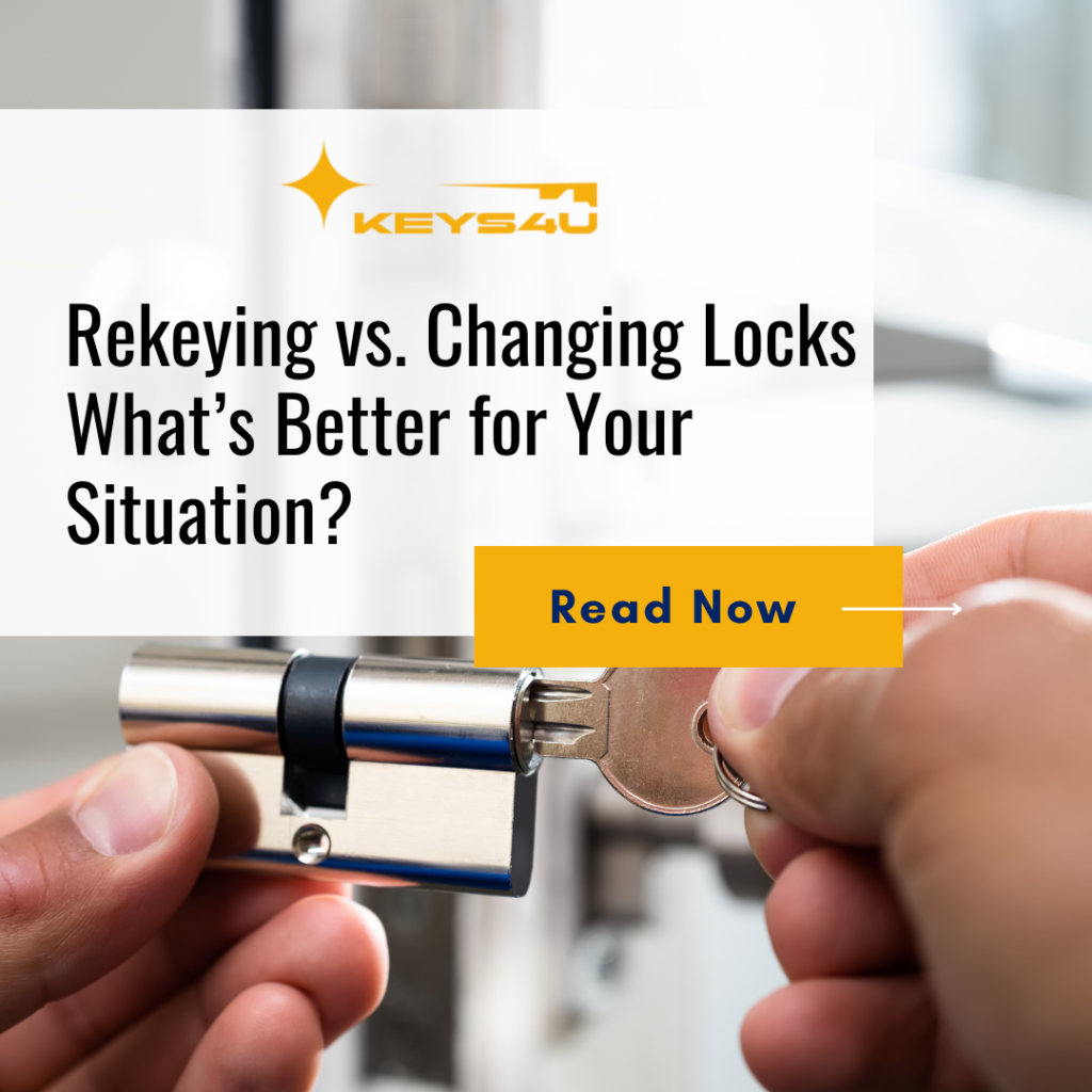 Rekeying vs. Changing Locks What’s Better for Your Situation