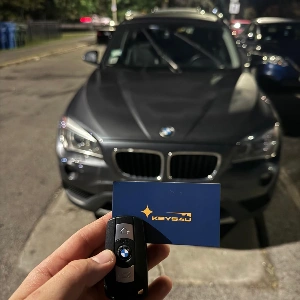 BMW-X1-Key-Fob-Battery-Replacement-Remote-Signal-Repair-by-Keys4U-in-Gary