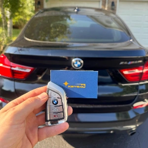 BMW-x4-2017-Car-Key-Fob-Replacement-and-Programming-by-Keys4U-in-East Chicago