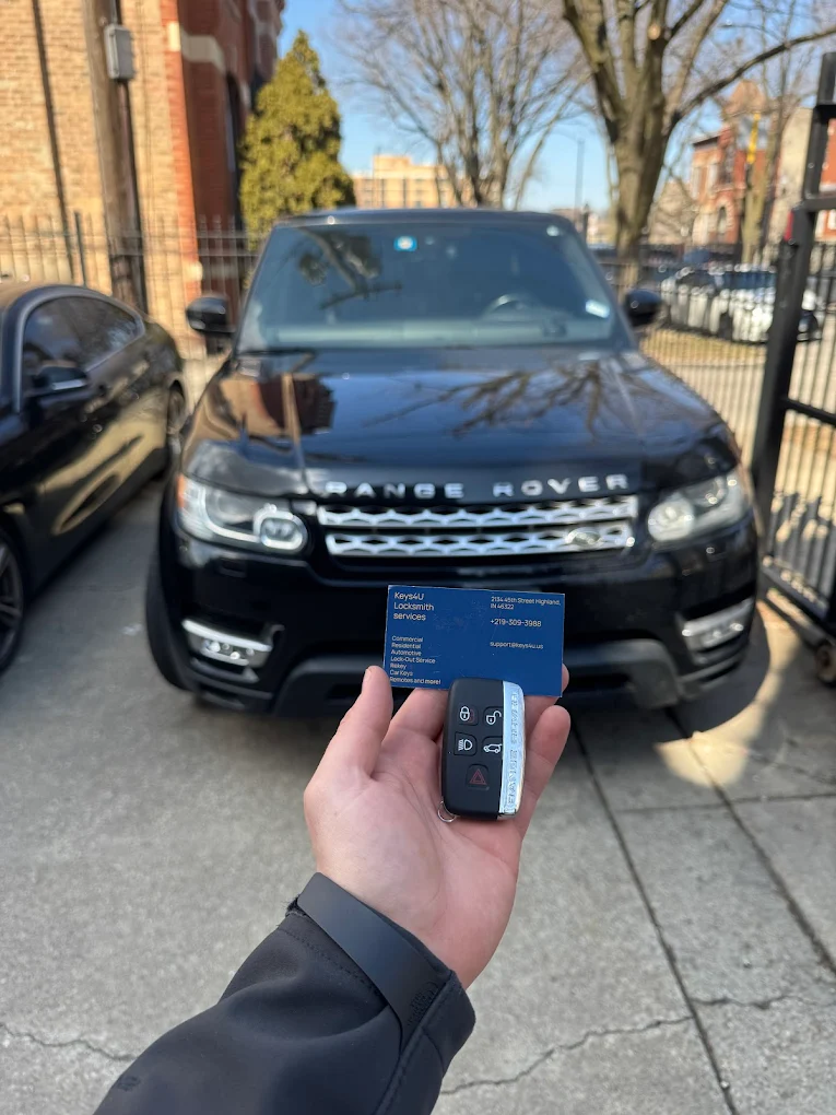 New key fob for range rover 2017 in Sauk Village IL