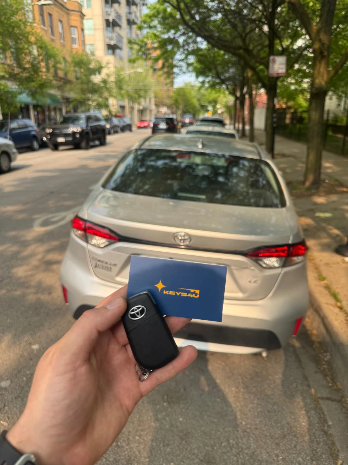 Toyota Corolla 2023 brand new key